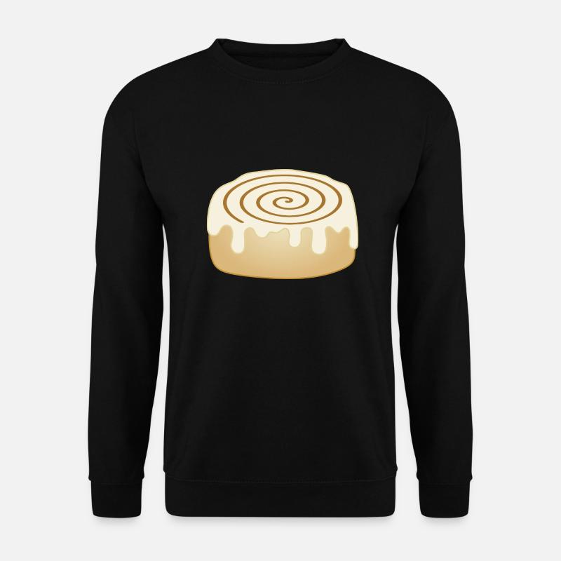 Rouleau à la cannelle - Sweat-shirt Unisexe - noir