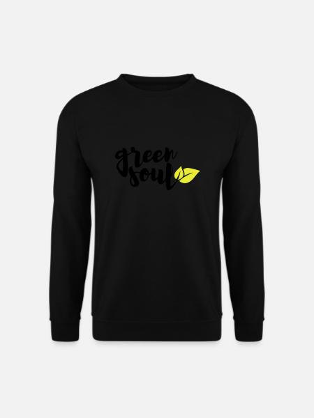 green soul - Unisex Pullover - Schwarz