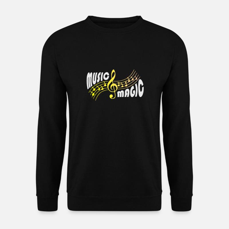 Music magic - Unisex Pullover - Schwarz