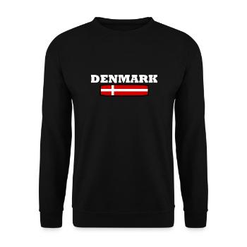 Danemark - Sweat-shirt Unisexe - noir - Devant - Alina (178cm) & Michal (187cm)