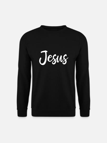 Jésus - Chrétiens Christ Don - Sweat-shirt Unisexe - noir