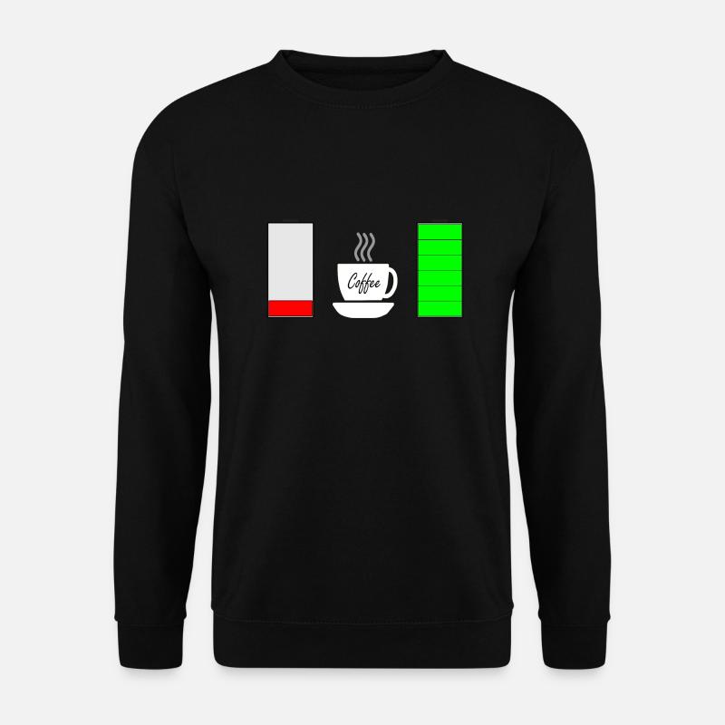 Coffee - Unisex Sweatshirt - black