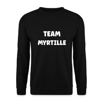 Team Myrtille - Sweat-shirt Unisexe - noir - Devant - Alina (178cm) & Michal (187cm)
