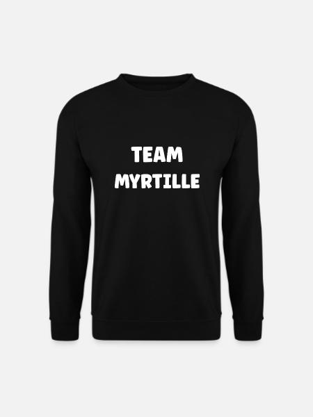 Team Myrtille - Sweat-shirt Unisexe - noir