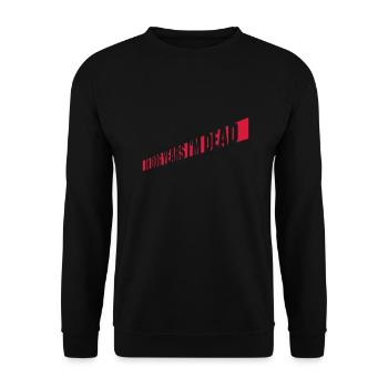 dans les années de chien Mort - Sweat-shirt Unisexe - noir - Devant - Alina (178cm) & Michal (187cm)