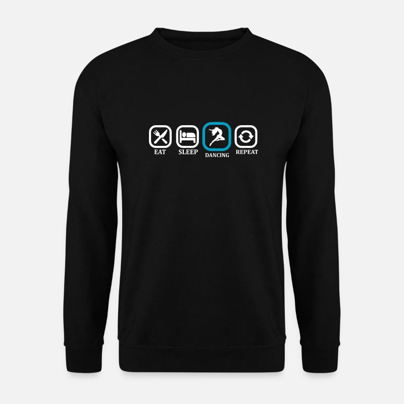 Dancing Dance Music - Unisex Sweatshirt - black