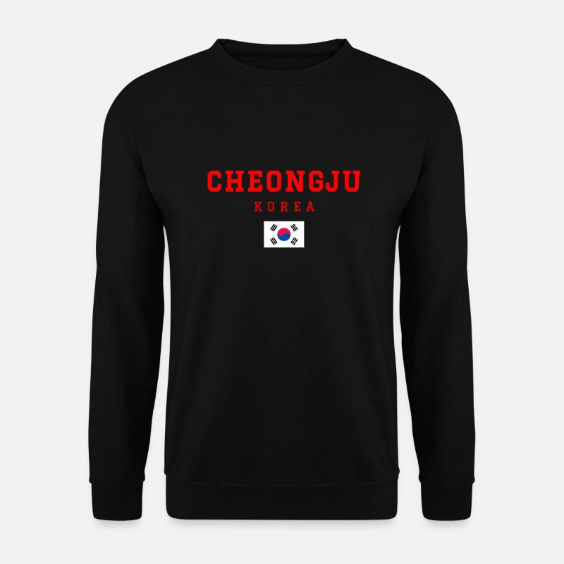 Cheongju Korea - Unisex Pullover - Schwarz