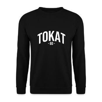 Tokat 60 Türkei Turkiye Geschenk Urlaub TR Türk - Unisex Pullover - Schwarz - Vorne - Alina (178cm) & Michal (187cm)