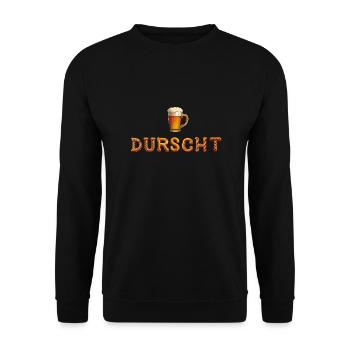 Durscht Bergkirchweih Erlangen - Unisex Pullover - Schwarz - Vorne - Alina (178cm) & Michal (187cm)