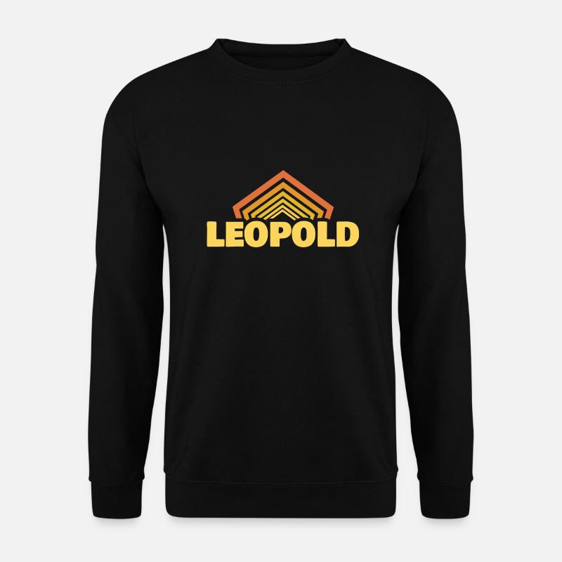 Leopold - Unisex Pullover - Schwarz