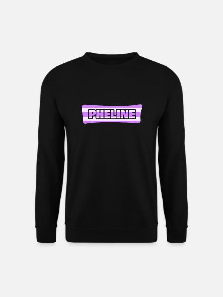 Pheline als Hochzeit - Unisex Pullover - Schwarz