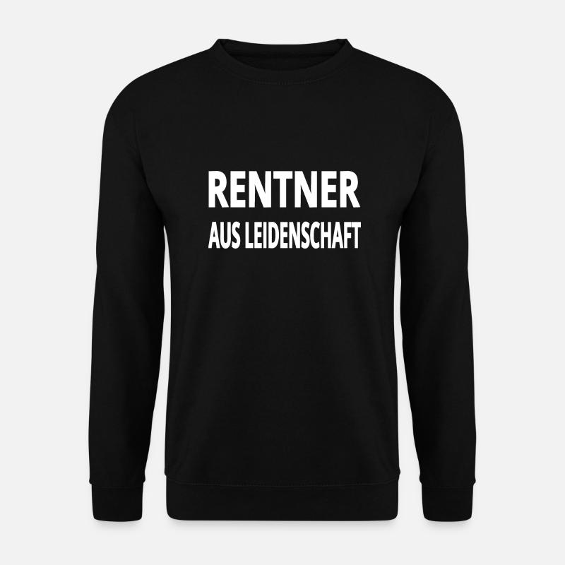 Rentner - Unisex Pullover - Schwarz