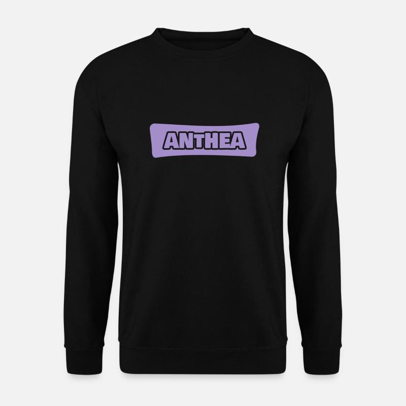 First name Anthea - Unisex Sweatshirt - black