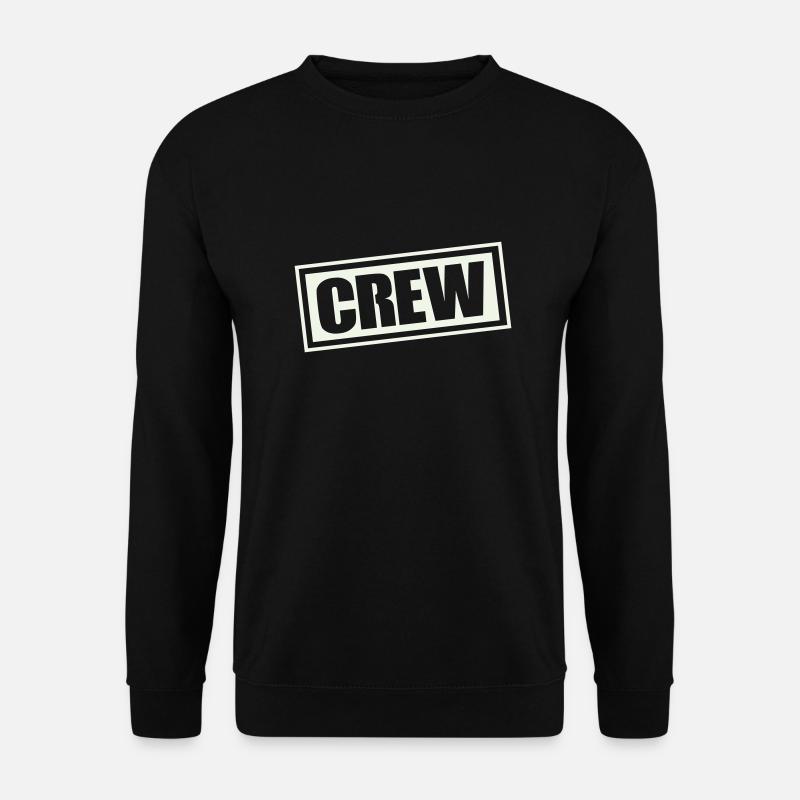 crew - Unisex Sweatshirt - black