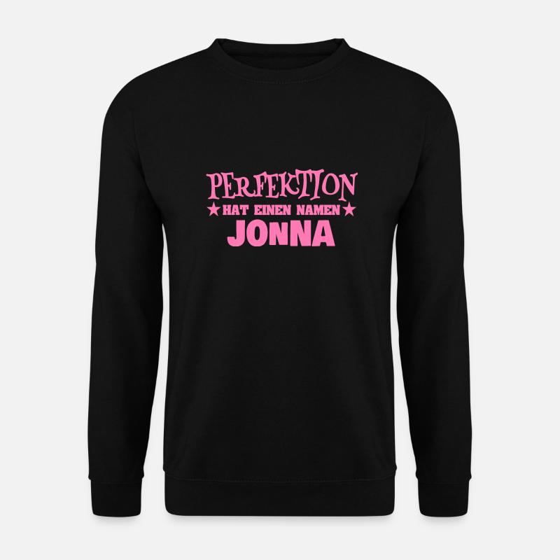 Frauenname Jonna - Unisex Pullover - Schwarz