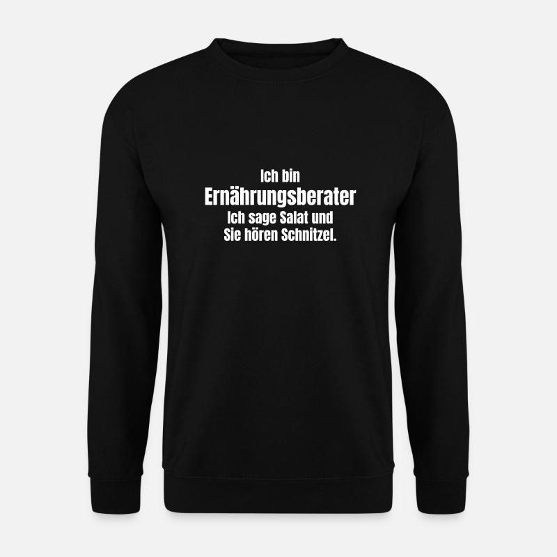 Ernährungsberater - Unisex Pullover - Schwarz