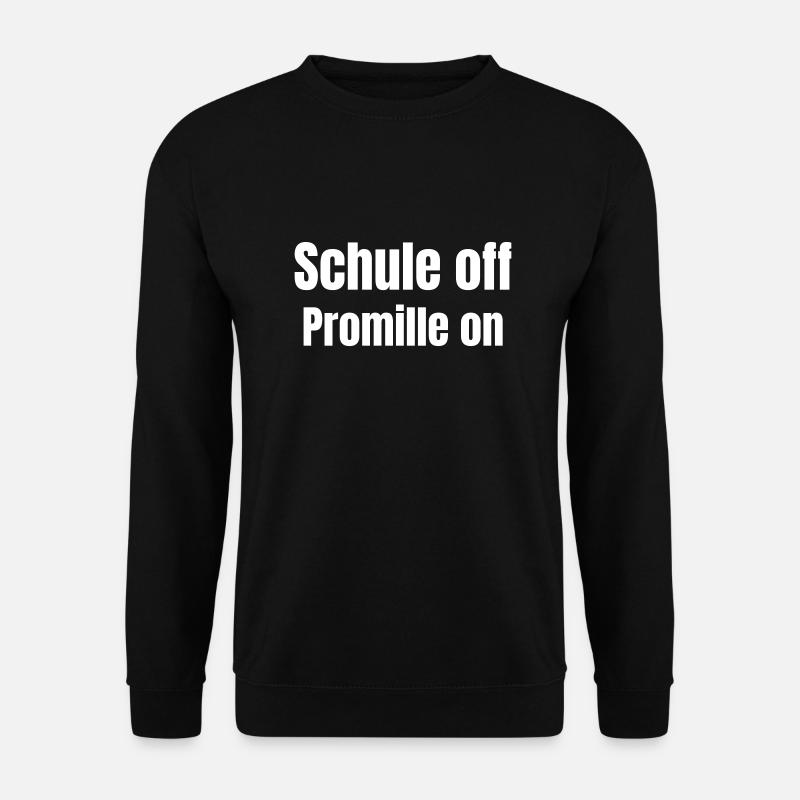 Abschluss Schule oder Ausbildung - Unisex Pullover - Schwarz