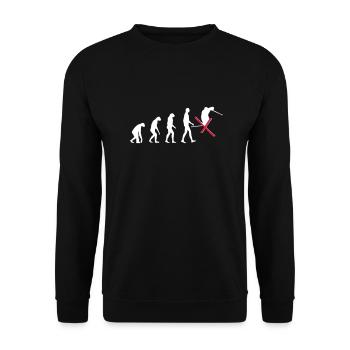 Evolution Ski - Unisex Pullover - Schwarz - Vorne - Alina (178cm) & Michal (187cm)