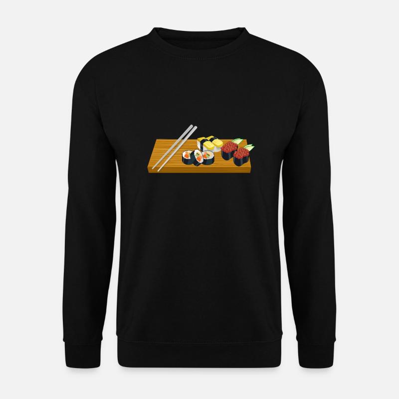 Sushi - Unisex Pullover - Schwarz