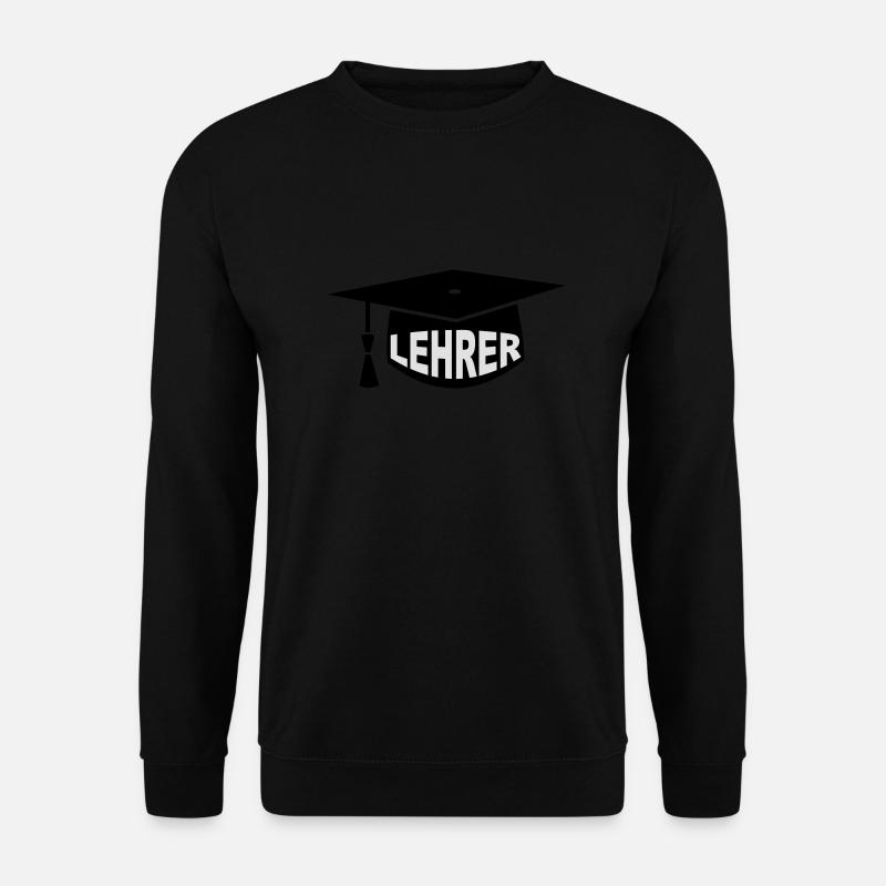 Lehrer - Doktorhut - Unisex Pullover - Schwarz