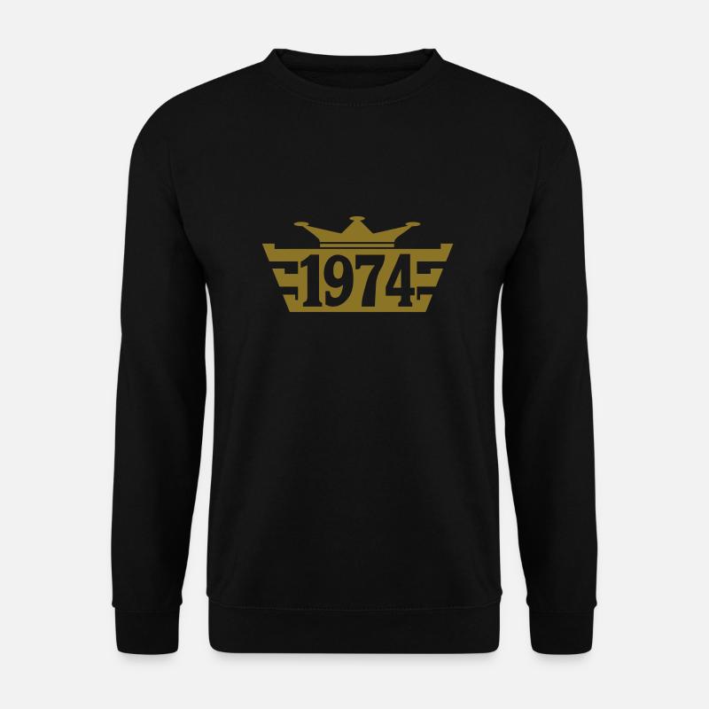1974_royal - Unisex Pullover - Schwarz