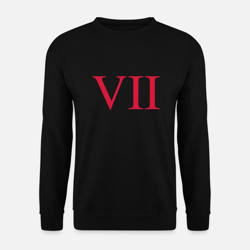 7 - Unisex Pullover - Schwarz