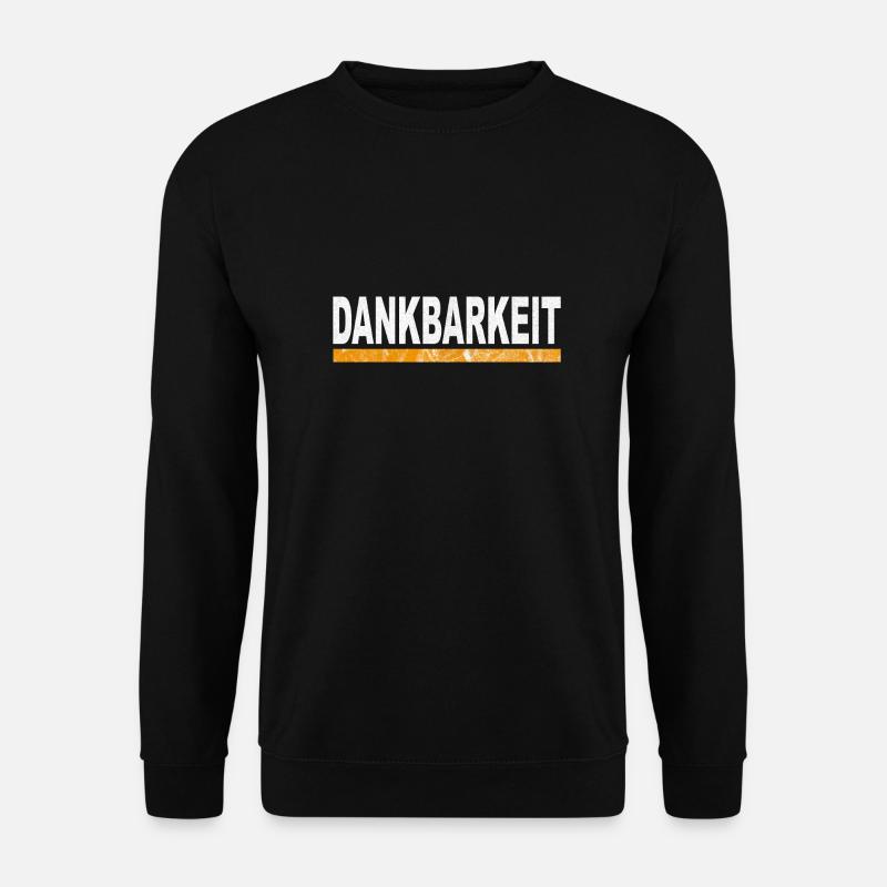gratitude - Unisex Sweatshirt - black