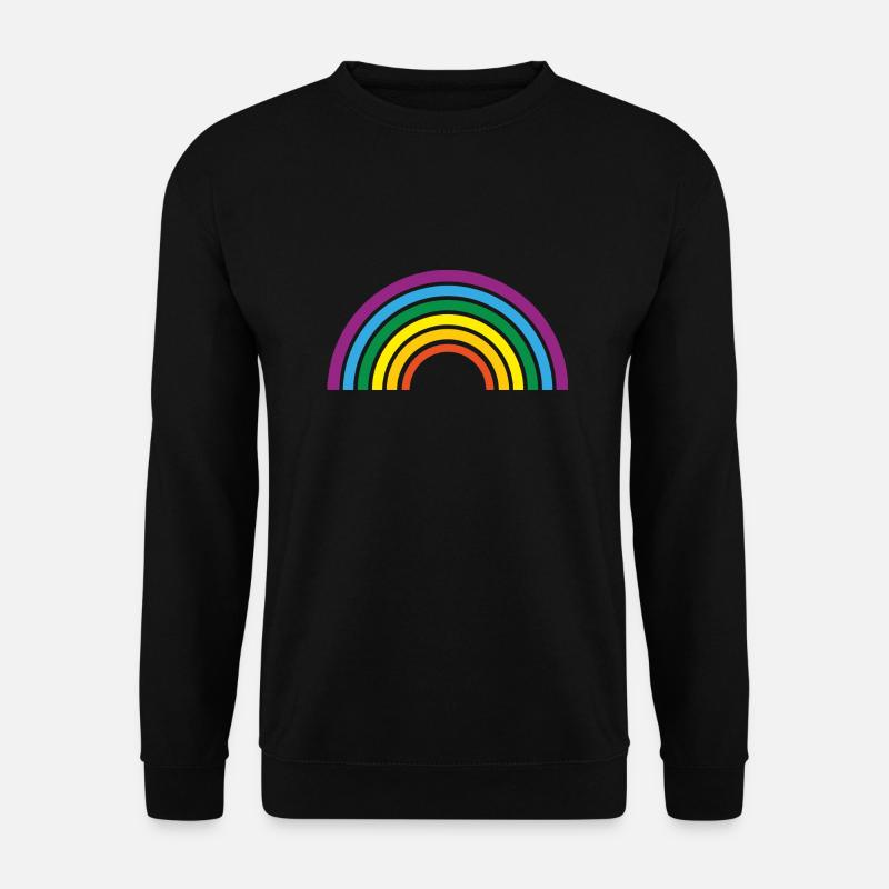 rainbow - Unisex Pullover - Schwarz