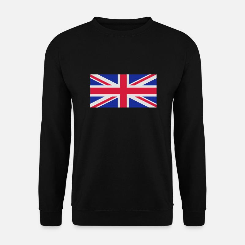 union jack uk - Unisex Pullover - Schwarz