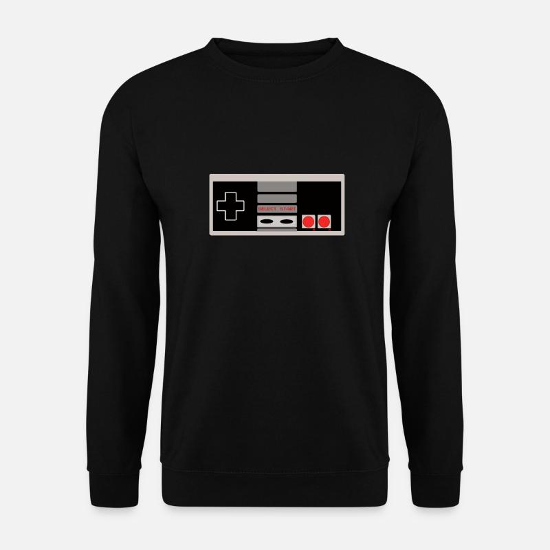 Nes Retro Controller - Unisex Pullover - Schwarz