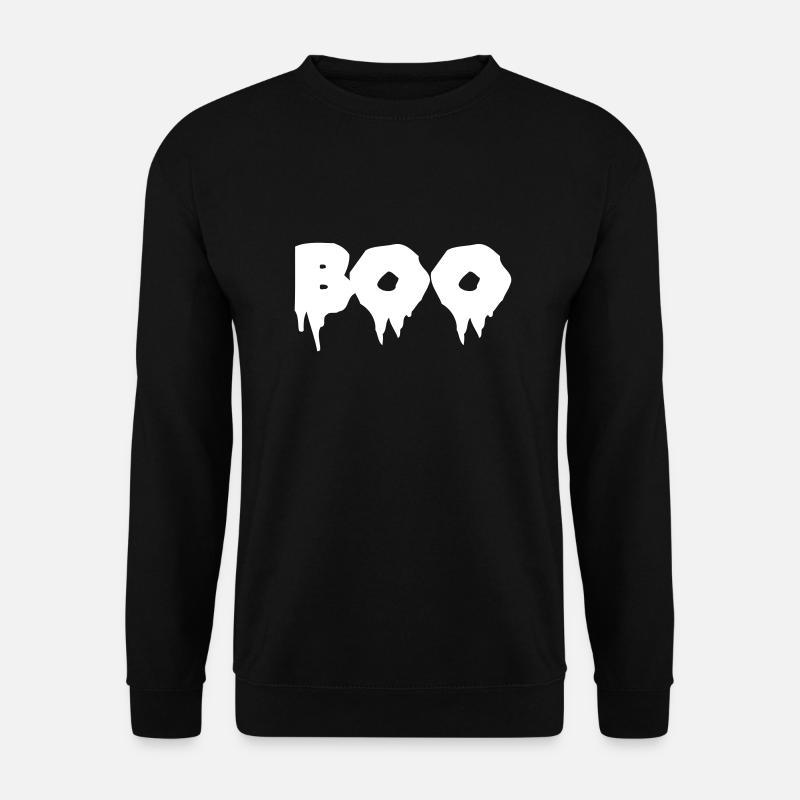 Boo - Halloween - Unisex Sweatshirt - black