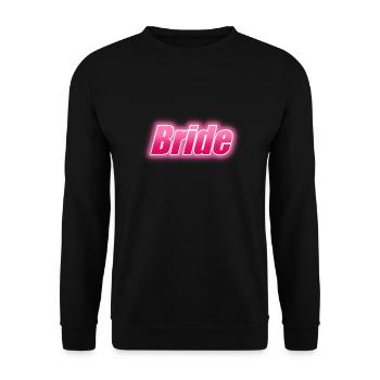 LA MARIÉE - Sweat-shirt Unisexe - noir - Devant - Alina (178cm) & Michal (187cm)