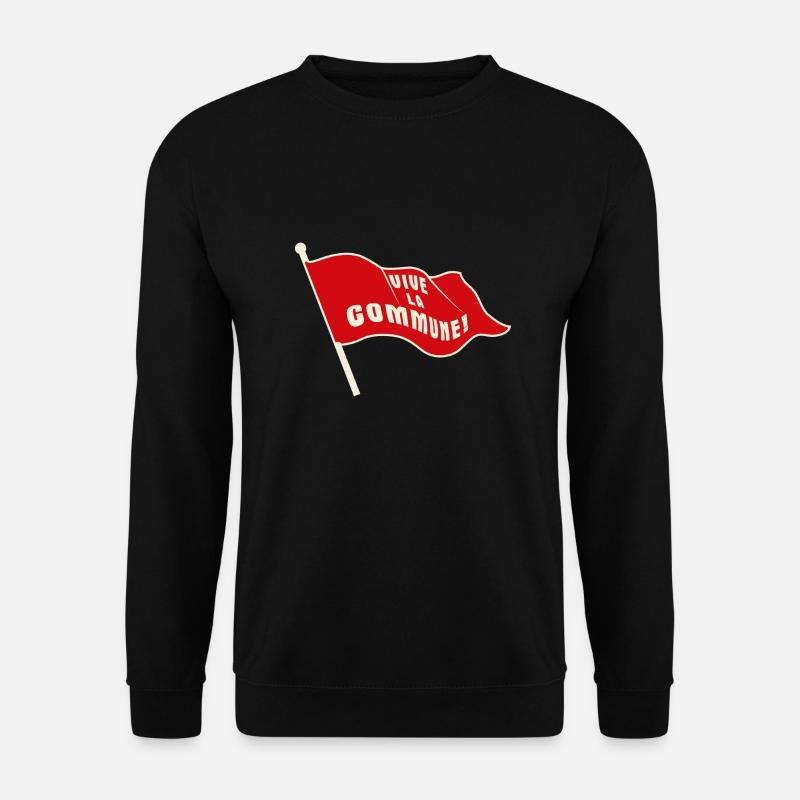 Commune Kommunismus UdSSR Sowjetunion Geschenk - Unisex Pullover - Schwarz
