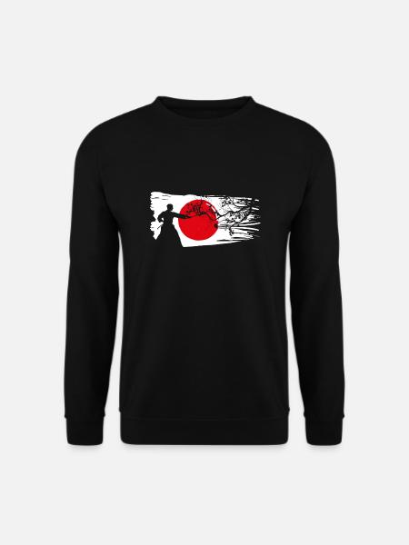 Kendo Japanese Martial Arts Kenjutsu Kendoka - Unisex Pullover - Schwarz