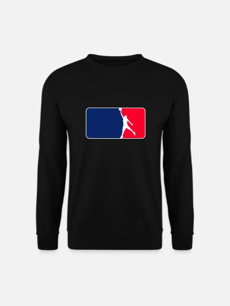 Basketball Logo - Unisex Pullover - Schwarz
