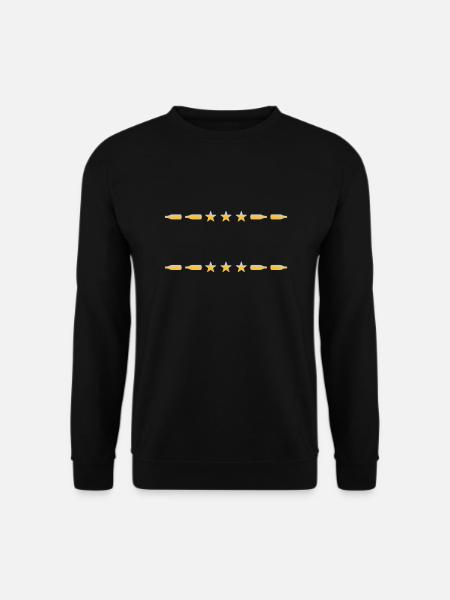 Frame Text Beer Bottles - Unisex Sweatshirt - black