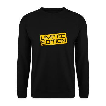 Limited Edition - Einzelstück - Begrenzte Anzahl - Unisex Pullover - Schwarz - Vorne - Alina (178cm) & Michal (187cm)