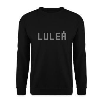 Lulea - Sweat-shirt Unisexe - noir - Devant - Alina (178cm) & Michal (187cm)