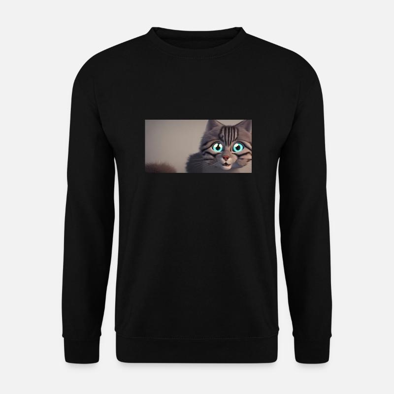 Cat for you - Unisex Pullover - Schwarz