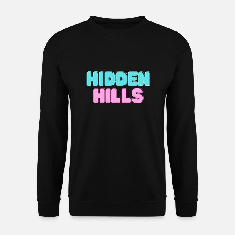 hidden hills 3 - Unisex Pullover - Schwarz