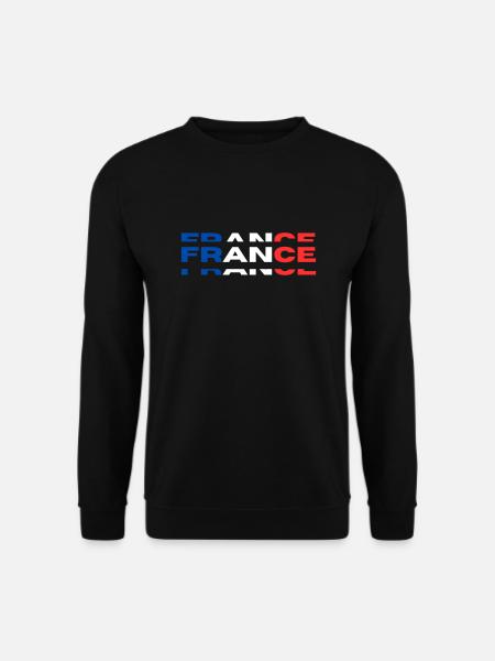 FRANCE - Unisex Sweatshirt - black