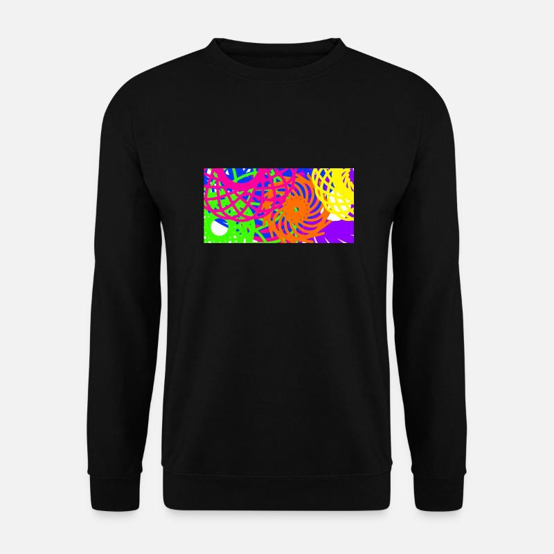 Muster - Unisex Pullover - Schwarz