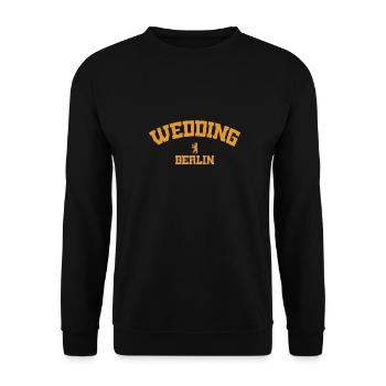 Mariage - Mitte - Berlin - Deutschland - Allemagne - Sweat-shirt Unisexe - noir - Devant - Alina (178cm) & Michal (187cm)