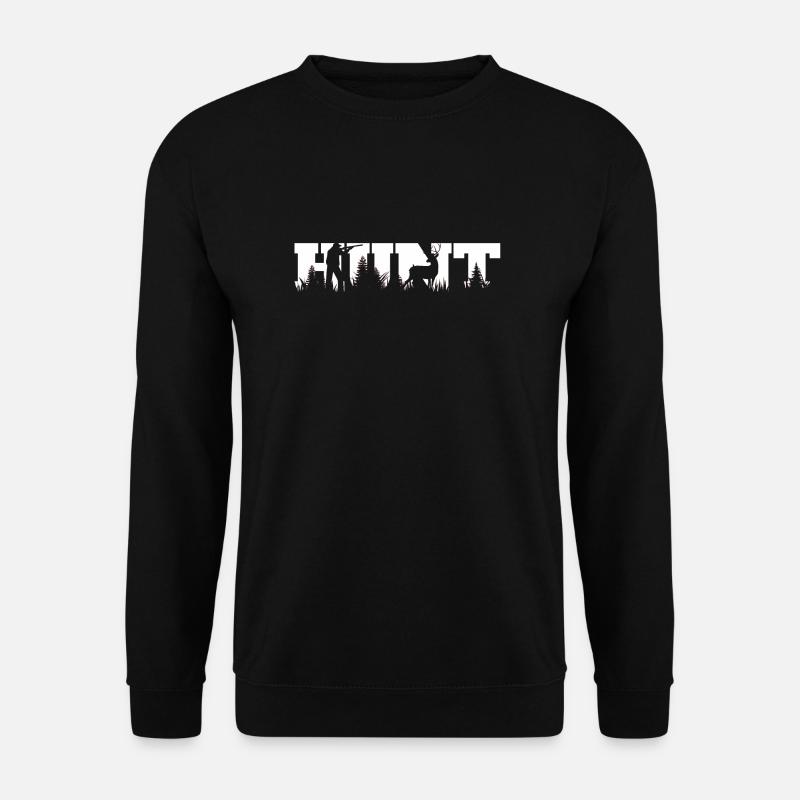 Hunter - Nature Gift Idea - Unisex Sweatshirt - black