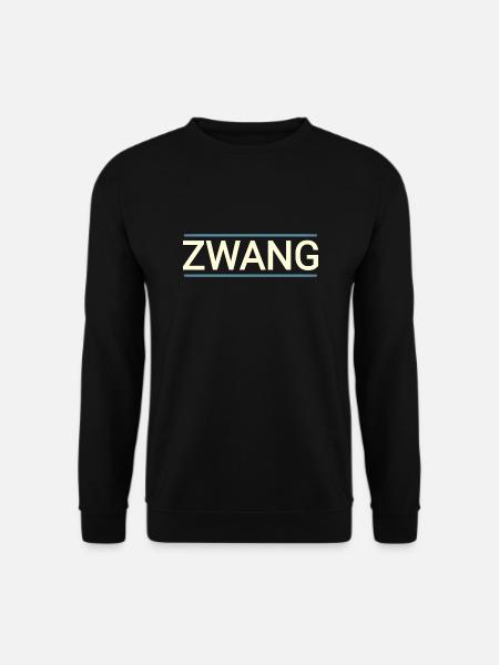 Compulsion baiger text - Unisex Sweatshirt - black