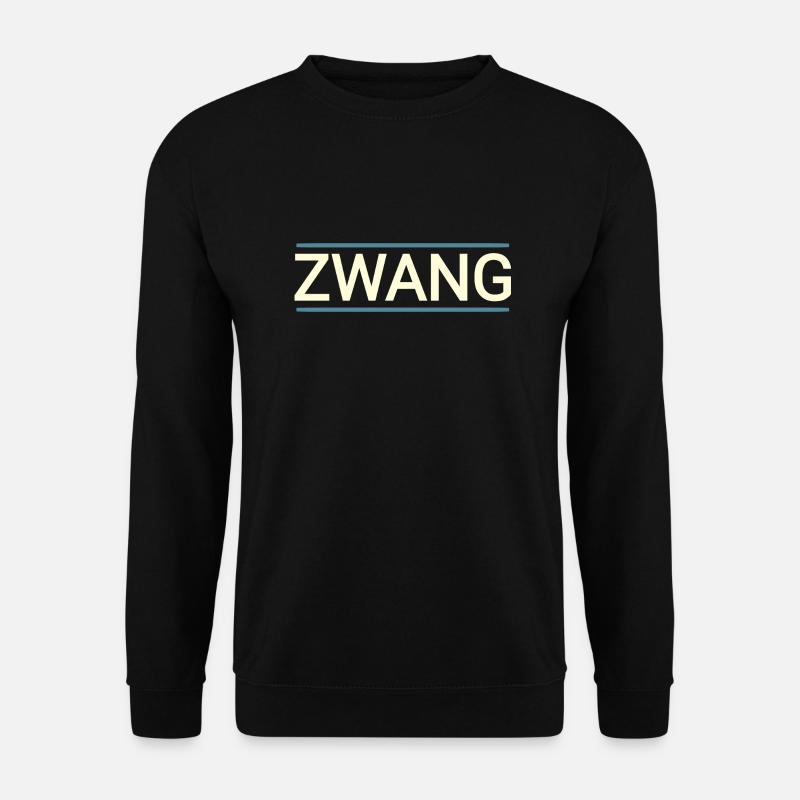 Compulsion baiger text - Unisex Sweatshirt - black