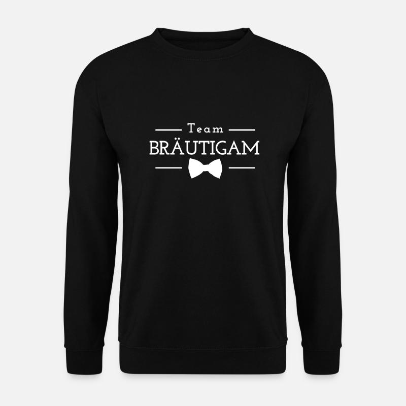 Team Bräutigam - Unisex Pullover - Schwarz