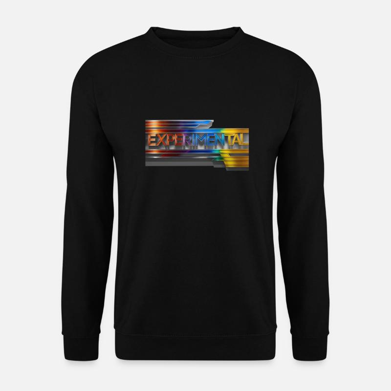 experimental - Unisex Pullover - Schwarz