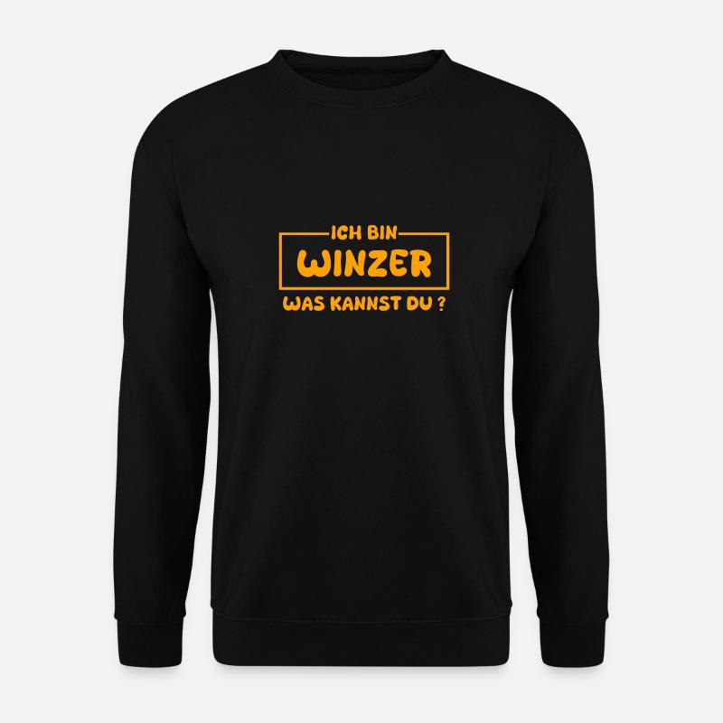 Profession: Winemaker - Unisex Sweatshirt - black