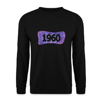Students 1960 - Unisex Sweatshirt - black - Front - Alina (178cm) & Michal (187cm)